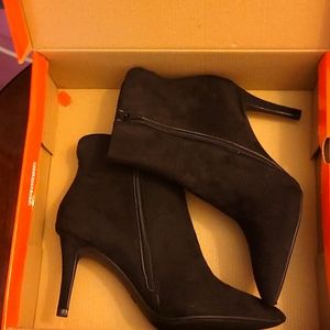 Ankle stiletto boots black 8 1/2M